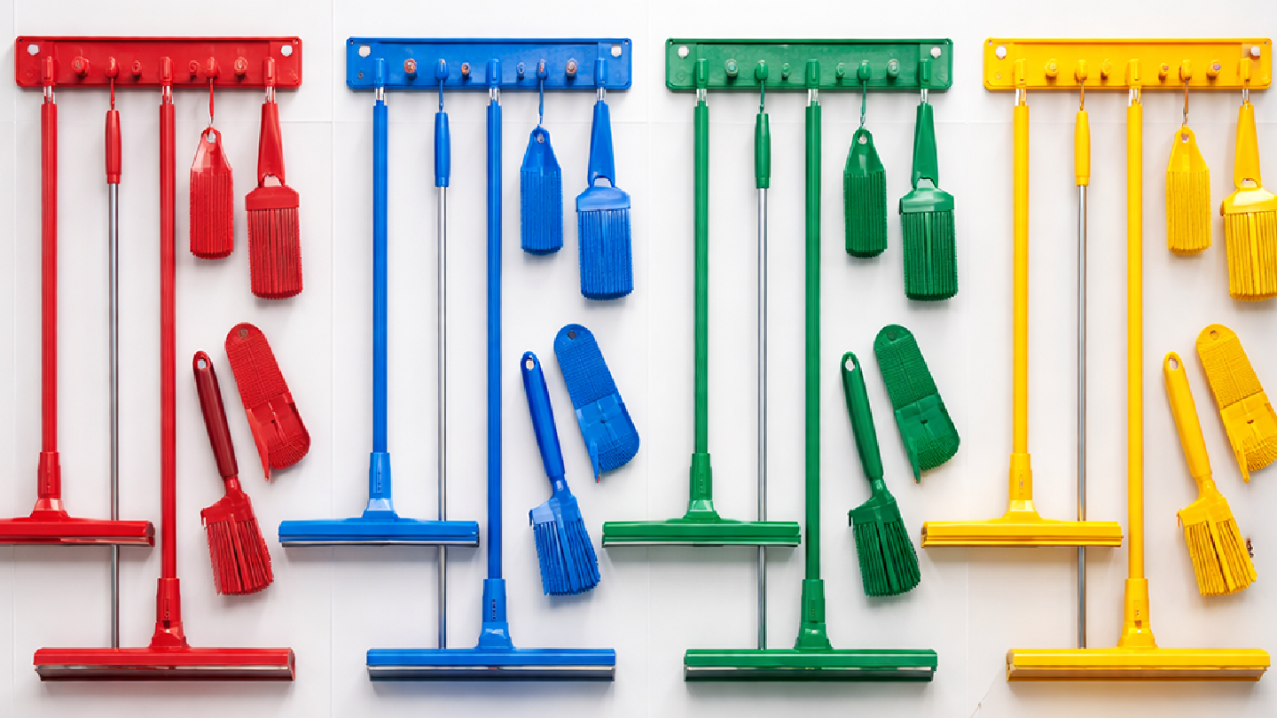 How to Choose the Right Food-Safe Cleaning Tools for Colour-Coded HACCP Compliance
