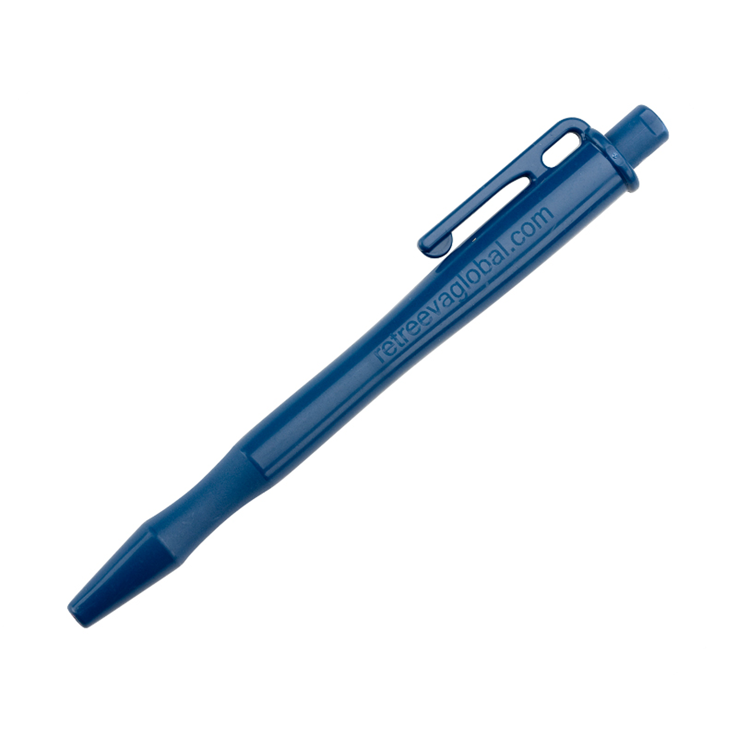 Detectable Retractable Pen | Food Safe Metal Detectable Pen with Pocket Clip & Lanyard Loop