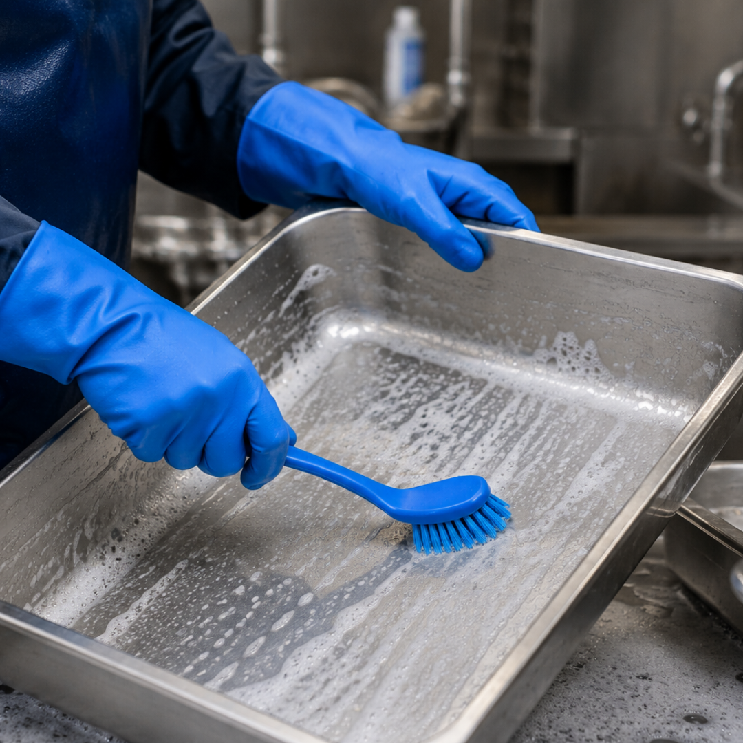 Professional Dish Washing Brush | Hygienic Kitchen Cleaning