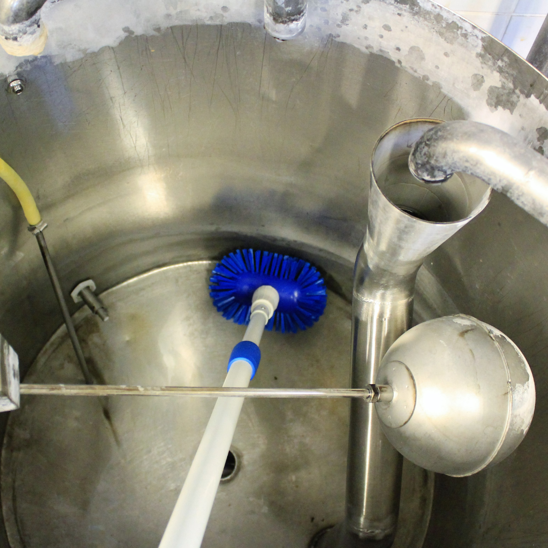 Industrial Tank Cleaning Brush | Deep Reach Scrubber