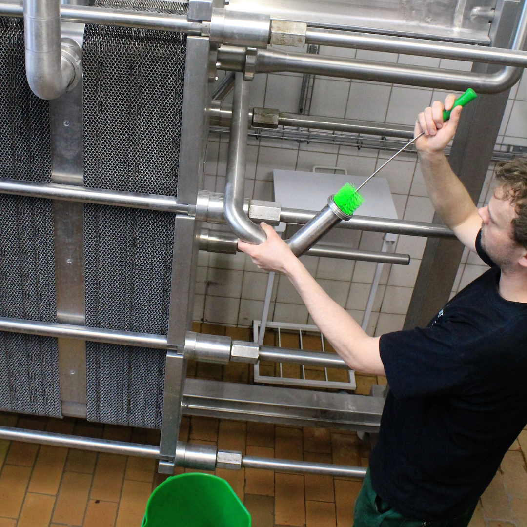 Tube Cleaning Brush | Narrow Pipe Hygiene Tool
