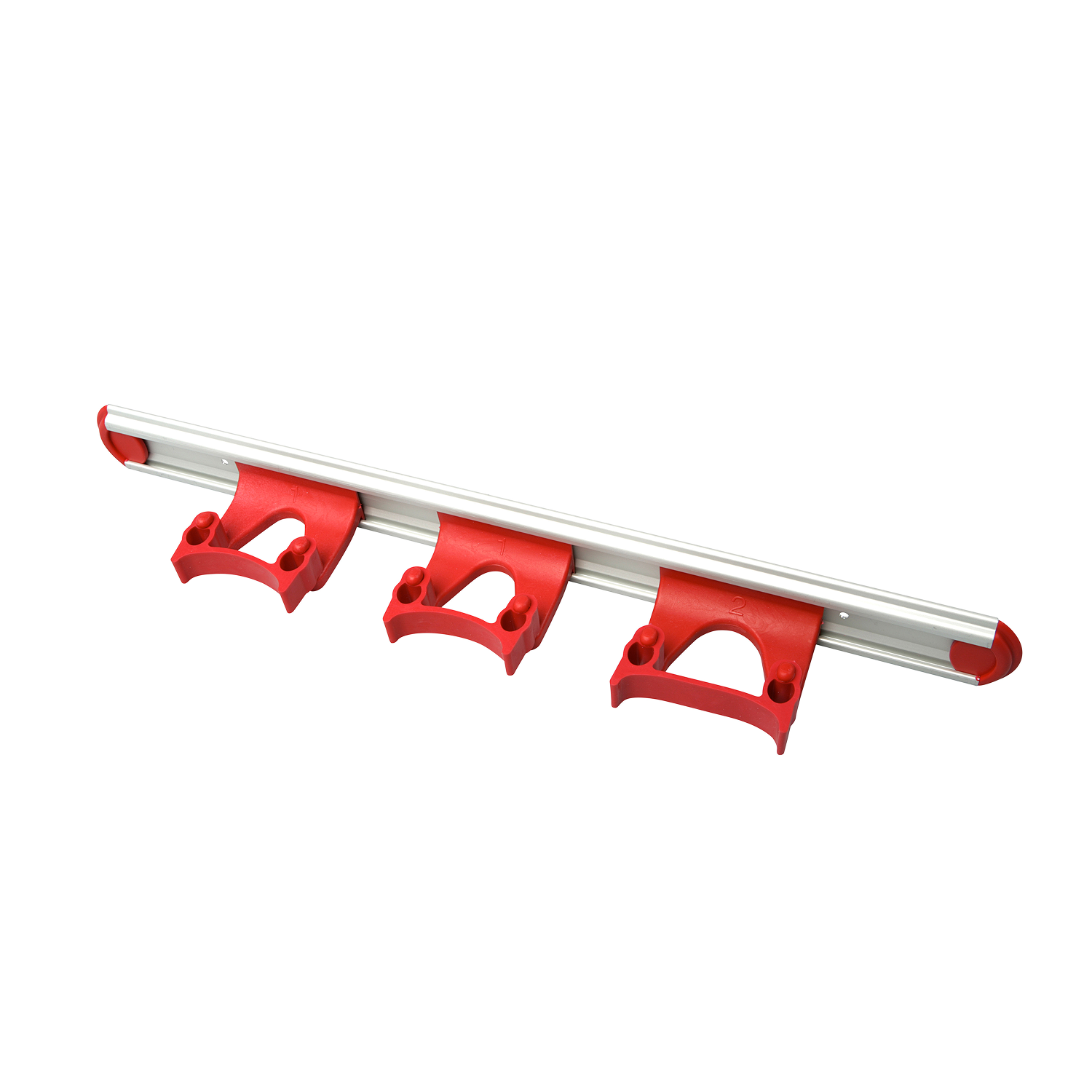Wall Holder Set with Aluminium Rail | Hygienic Tool Storage