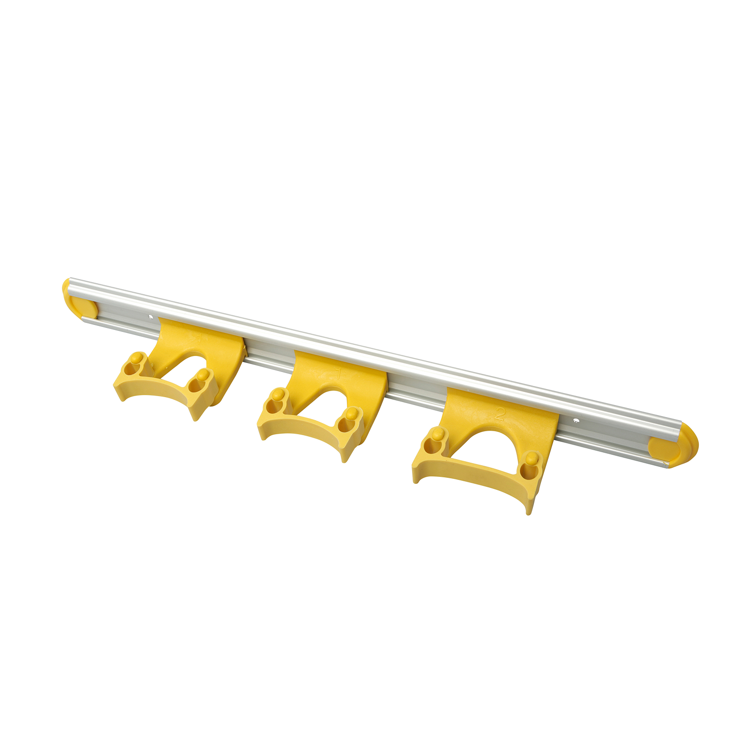 Wall Holder Set with Aluminium Rail | Hygienic Tool Storage