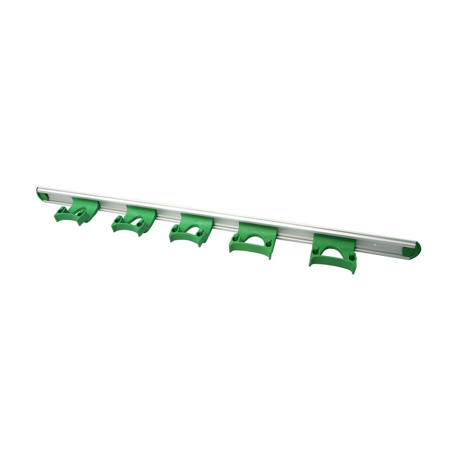 Wall Holder Set with Aluminium Rail | Hygienic Tool Storage