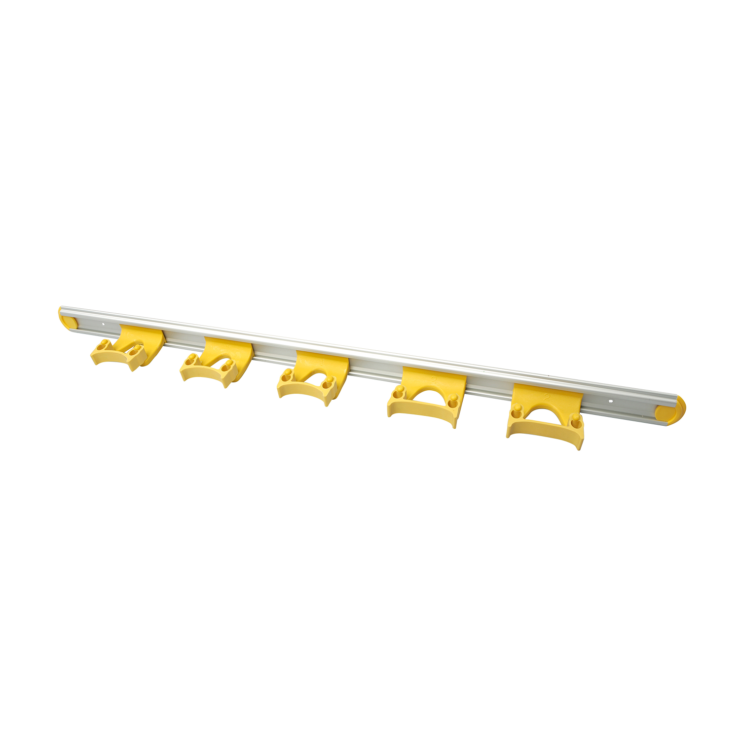 Wall Holder Set with Aluminium Rail | Hygienic Tool Storage